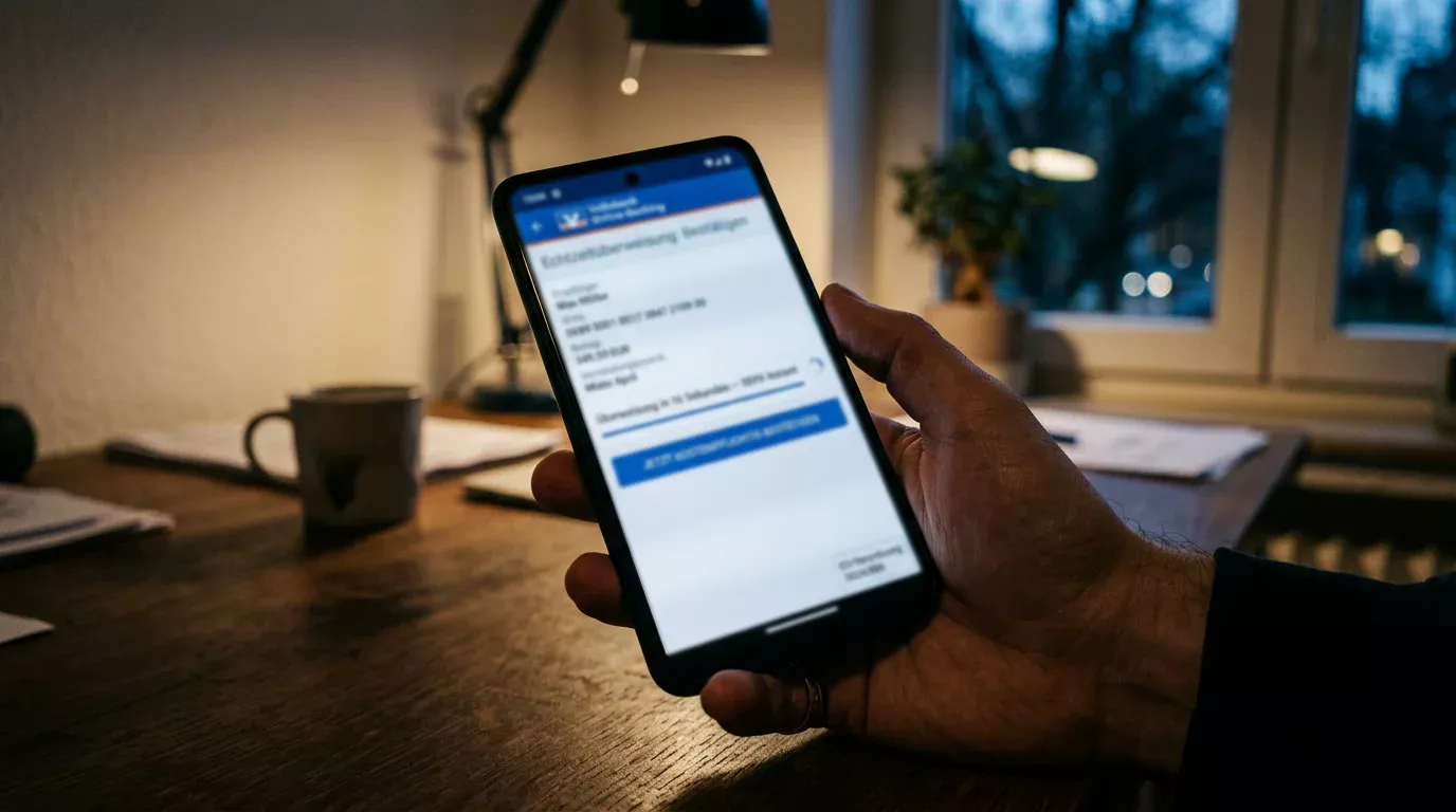 Echtzeitüberweisung im Online-Banking als Casino-Auszahlung nach EU-Verordnung 2024/886